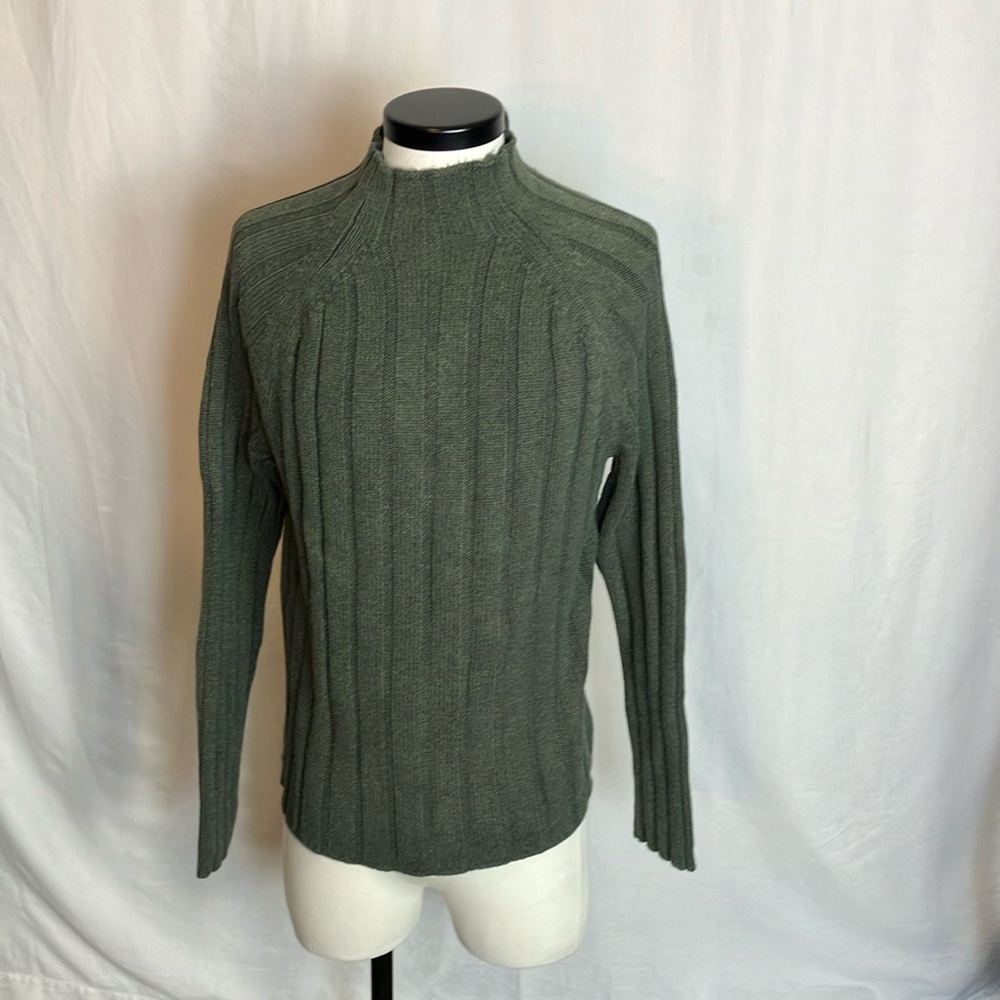 Green banana republic turtle neck sweater